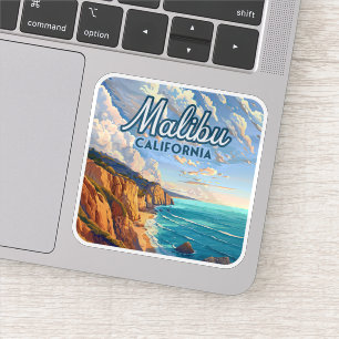 Malibu California Los Angeles El Matador Beach Sticker