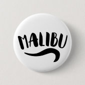 Malibu California Ronde Button 5,7 Cm (Voorkant)