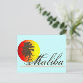 Malibu California Souvenir Briefkaart (Staand voorkant)