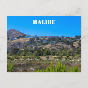 Malibu, Californië Briefkaart