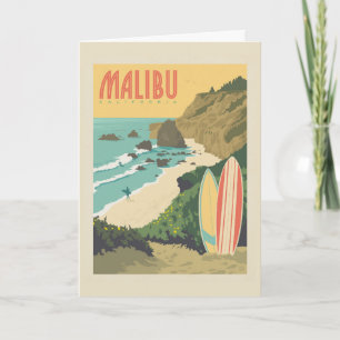 Malibu, Californië Kaart