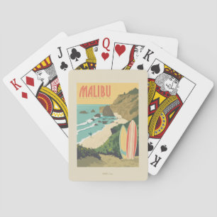 Malibu, Californië Pokerkaarten