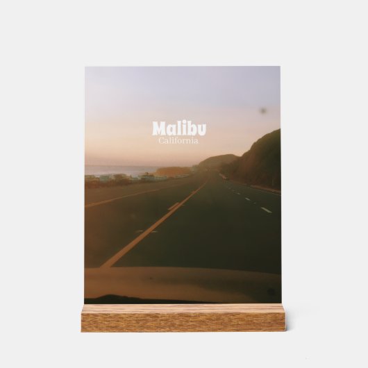 Malibu, Californie Road Trip (Recto)