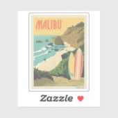 Malibu, Californië Sticker (Vel)