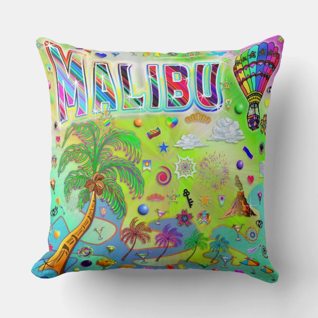 Malibu Coussin mélodique intemporel (Recto)