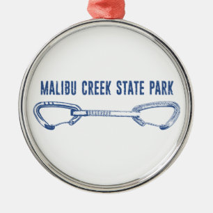 Malibu Creek State Park Rotsklimmen Quickdraw Metalen Ornament