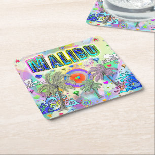 Malibu Deep Dream Onderzetter