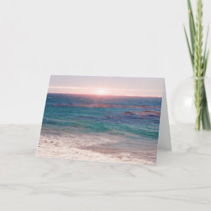 Malibu Ocean Dreams Colors of Zee Note Card Kaart