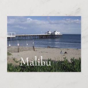 Malibu Pier, Californië Briefkaart