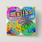 Malibu Quadro Seasons Button (Voorkant)