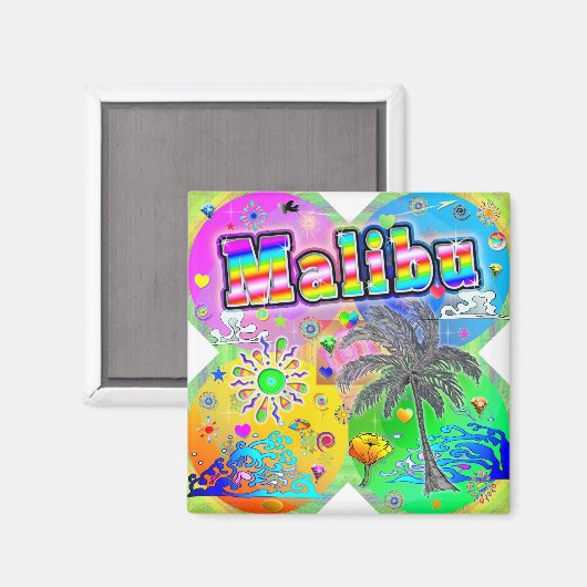 Malibu Quadro Seasons Magnet (Recto/Verso)