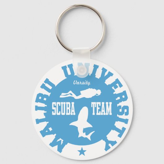 Malibu Scuba Sleutelhanger (Voorkant)