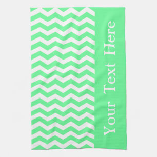 Malibu Seafoam Wave Chevron aanpasbaar Theedoek