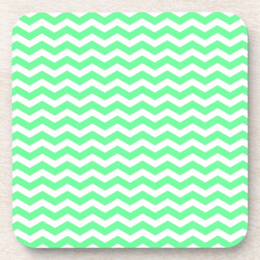 Malibu Seafoam Wave Chevron Onderzetter (Voorkant)