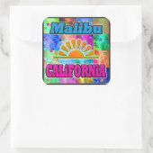 Malibu Sun & Palms Sticker (Tas)