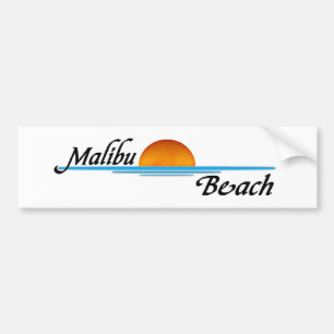 Malibu Sunset Bumpersticker
