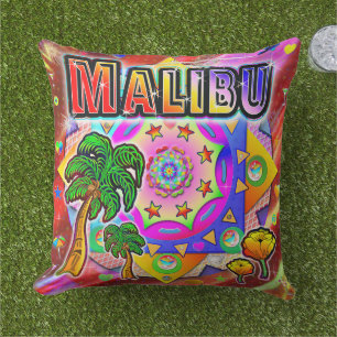 Malibu Tropische Vrienden Pillow Buitenkussen
