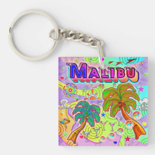 Malibu Vacation Target Sleutelhanger
