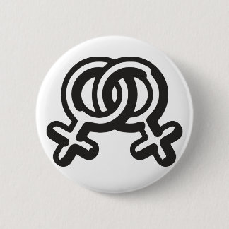 Malicia HomoWomen Ronde Button 5,7 Cm