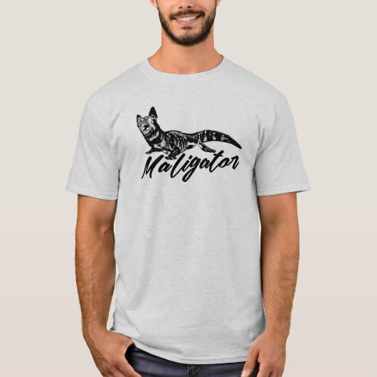 Maligator - Malinois - Belgische herder T-shirt (Voorkant)