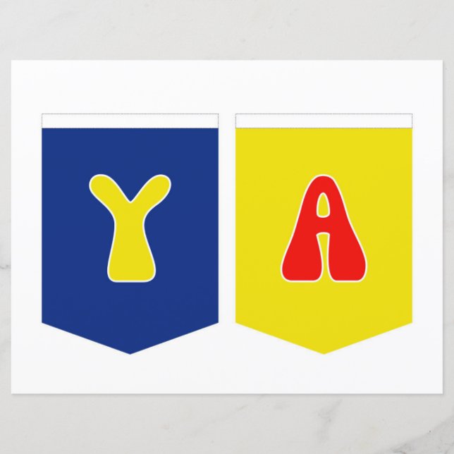 Maligayang Kaarawan Banner YA (Voorkant)