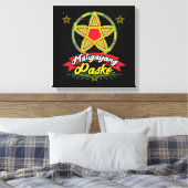 Maligayang Pasko Filipino KerstFilipijnen Canvas Afdruk (Insitu (Slaapkamer))
