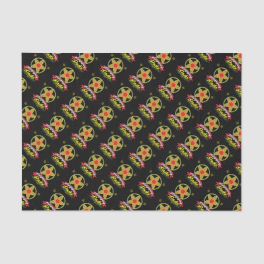 Maligayang Pasko Filipino KerstFilipijnen Tissuepapier (Voorkant)