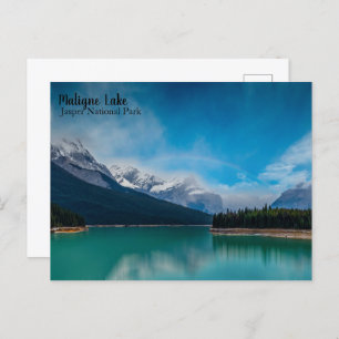 Maligne Lake Jasper Briefkaart