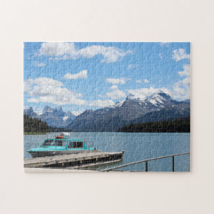 Maligne Lake Jasper Canada. Legpuzzel