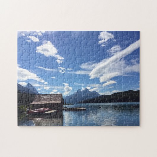 Maligne Lake Jasper Canada. Legpuzzel (Horizontaal)