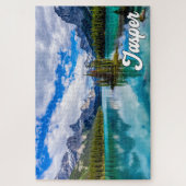 Maligne Lake, Nationaal park Jasper Legpuzzel (Verticaal)