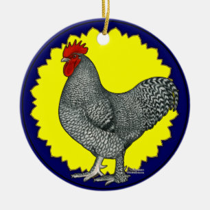 Maline Rooster Keramisch Ornament