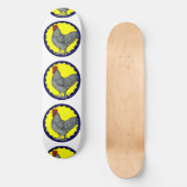 Maline Rooster Skateboard (Voorkant)