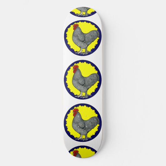 Maline Rooster Skateboard (Voorkant)