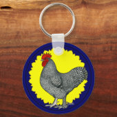 Maline Rooster Sleutelhanger (Voorkant)