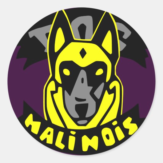 Malinees sticker (Voorkant)