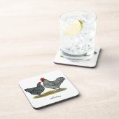 Malinekippen Onderzetter (Rechterzijde)