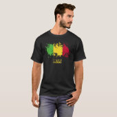 Malinese liefhebbers op Mali en Mali T-shirt (Voorkant volledig)