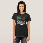 Malinese vlag Mali Mali T-shirt (Voorkant volledig)