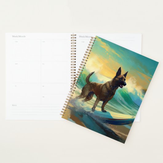 Malinoi Beach Surf Peinture belge (Devant avec enveloppe)
