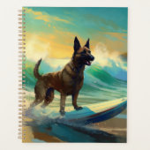 Malinoi Beach Surf Peinture belge (Devant)