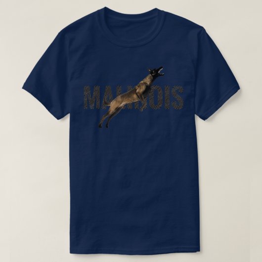 Malinois Belgische herder Mechelaar 4 T-shirt (Design voorkant)