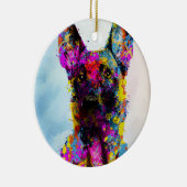 Malinois - Belgische herder - Mechelaar - Maligato Keramisch Ornament (Rechts)