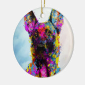 Malinois - Belgische herder - Mechelaar - Maligato Keramisch Ornament (Links)