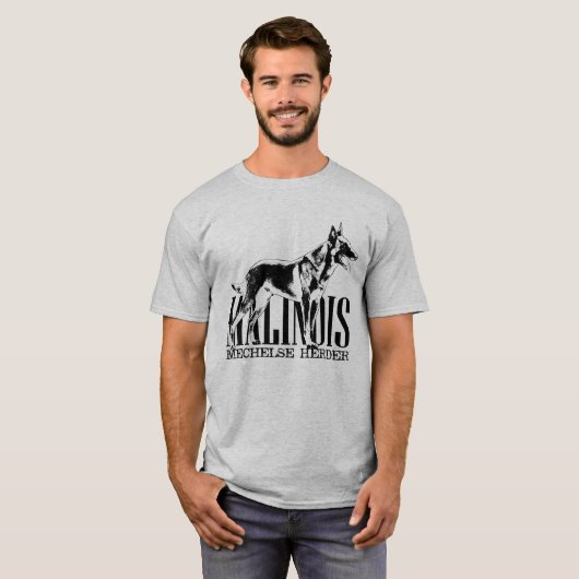 Malinois Belgische herder - Mechelaar T-shirt (Voorkant volledig)