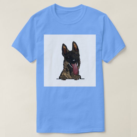 Malinois Belgische herder T-shirt (Design voorkant)
