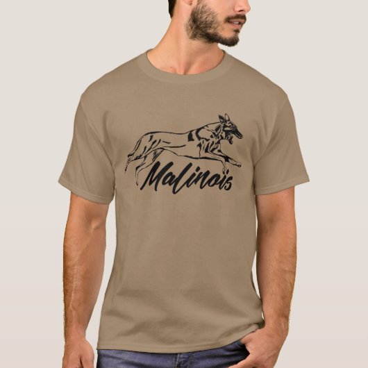Malinois - Belgische herder T-shirt (Voorkant)