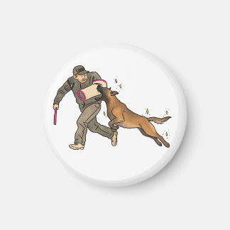 Malinois bijtwerk magneet