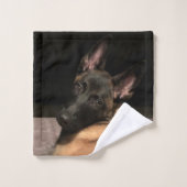 Malinois Dog Bad Handdoek (Wasdoekje)