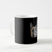 Malinois Dog Beglian Shepherd Dog Koffiemok (Voorkant links)